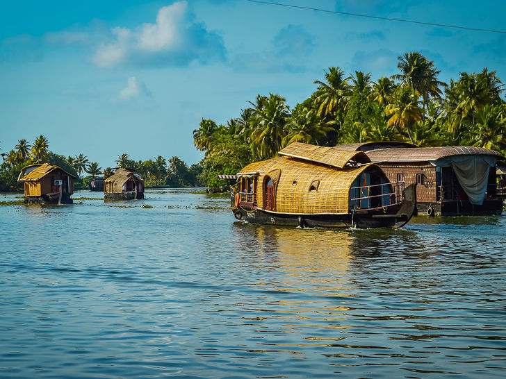 The Lagoons of Kerala Backwaters