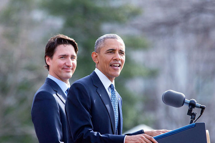 Obama appeals to Canadians, bring Justin Trudeau back to power