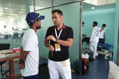 After 3 months, the Indians appeared in the dressing room