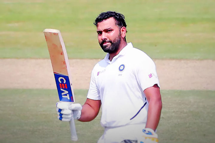 Rohit Sharma made a dream debut as a Test opener