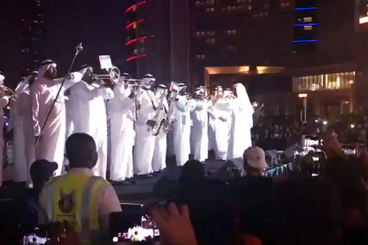Dubai police sang Indian national anthem 'Jana Gana Mana', video viral