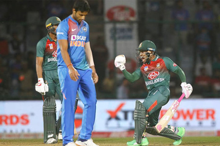 Bangladesh beat India by 7 wickets at Arun Jaitley Stadium in Delhi in T20