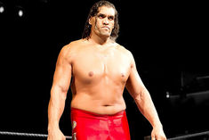 The Great Khali ready to enter the ring once again