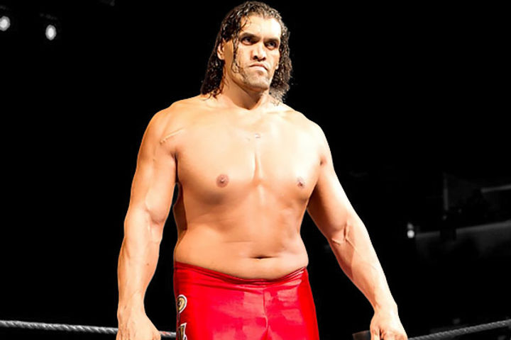 The Great Khali ready to enter the ring once again