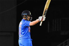 Shaifali hit this half-century at the age of 15 years, 285 days
