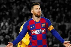 Lionel Messi scored a 34th hat-trick in the Spanish League, equaling Cristiano Ronaldo
