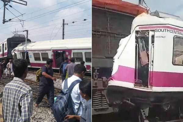 A major railway accident occurred in Hyderabad on Monday morning