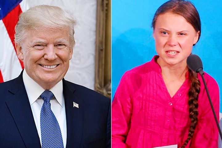 Swedish teen activist Greta Thunberg said US President Donald Trump&rsquos climate 