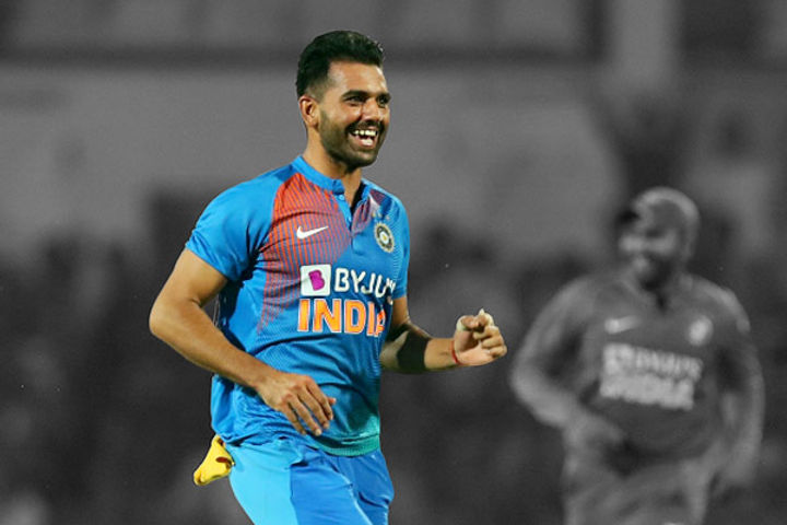 Deepak Chahar's popularity has sky-rocketed after he took a hat-trick Deepak Chahar's popularity has sky-rocketed after he took a hat-trick
