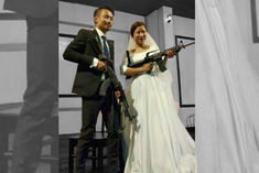 Naga couple arrested for posing guns in wedding pics