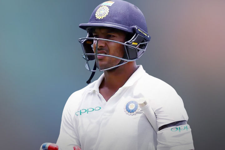 Mayank Agarwal's third Test century, Rahane's half-century India across 200