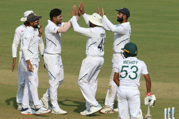 India continues to dominant Test Championship as they beat Bangladesh