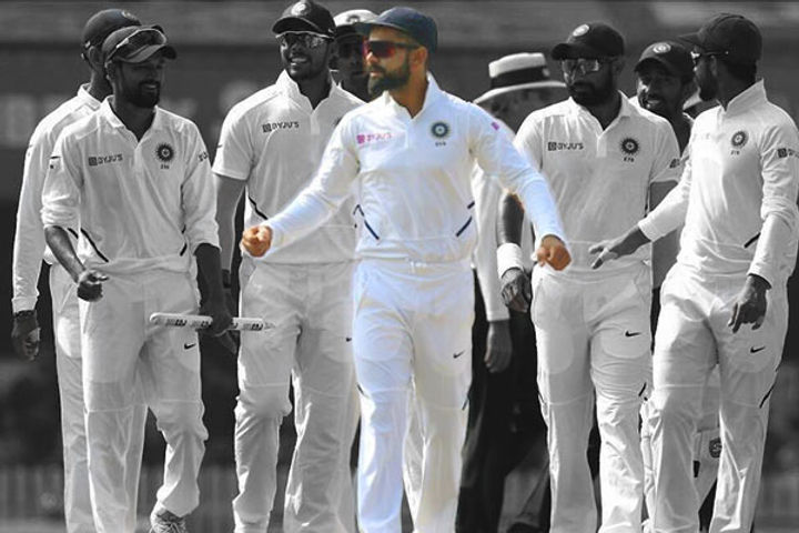 Virat Kohli etched his name in the record books as he became the first Indian captain Virat Kohli etched his name in the record books as he became the first Indian captain