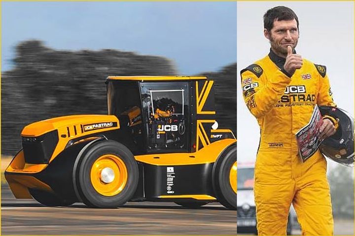 217 kmph to the tractor. Ran the name of Guinness and registered a name 217 kmph to the tractor. Ran the name of Guinness and registered a name