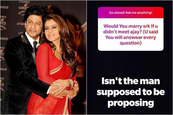 fans asked her if she would have married Shah Rukh