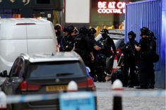 Police had shot a man on London bridge and he died at the scene