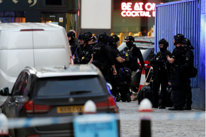 Police had shot a man on London bridge and he died at the scene