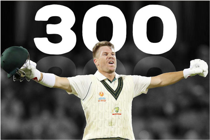 Became second batsman to score triple century in day-night test: David Warner