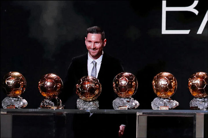 Lionel Messi created history by claiming record 6th Ballon d'Or award on Monday