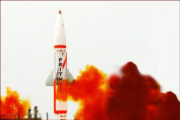 Successful test of Prithvi-2 missile, will carry war material from 500 to 1000 kg