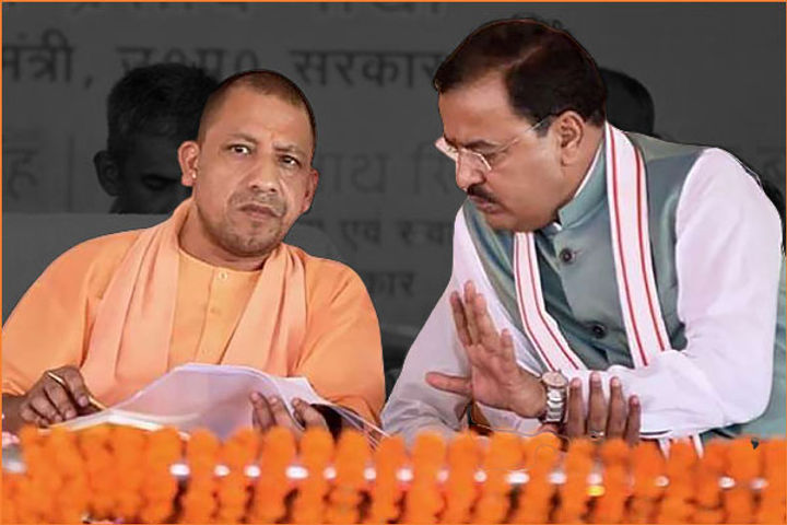 An atmosphere of tension between the CM and the Deputy CM in the UP government