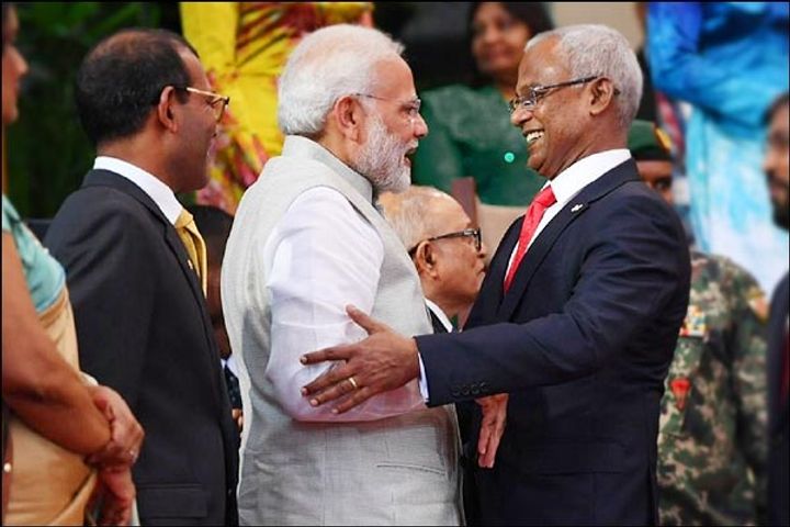 PM Modi gifts 'Made In India' KAAMIYAAB vessel to the Maldives