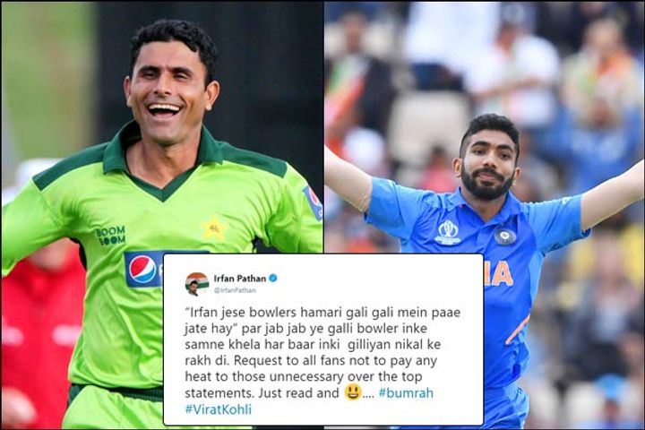 Irfan Pathan's response to Abdul Razzaq's 'baby bowler' remark