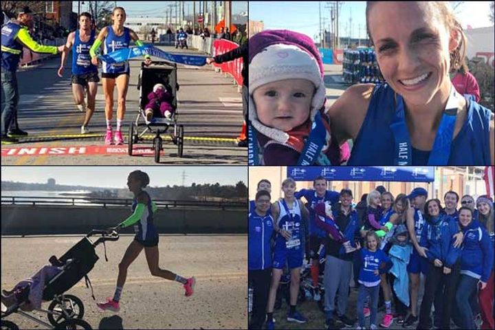 Julia ran for 10-month-old girl, won gold, created history
