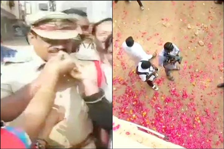 Nation rejoices over encounter of Hyderabad rape accused Nation rejoices over encounter of Hyderabad rape accused