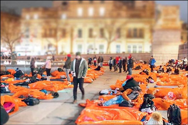  Big Sleep Out Event  More than 60 thousand people slept under open sky