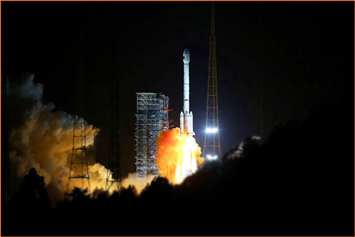  China launches 5 satellites with 1 rocket