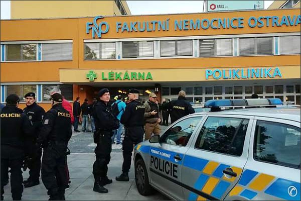 Some attackers opened fire at a hospital in the eastern Czech city Ostrava