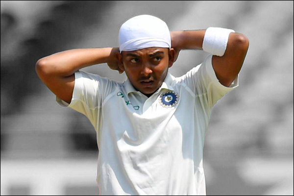 Prithvi Shaw returns strongly on ground after 8 months of ban