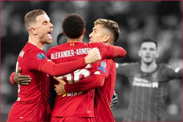 Liverpool reach Champions League knockout by defeating Red Bull