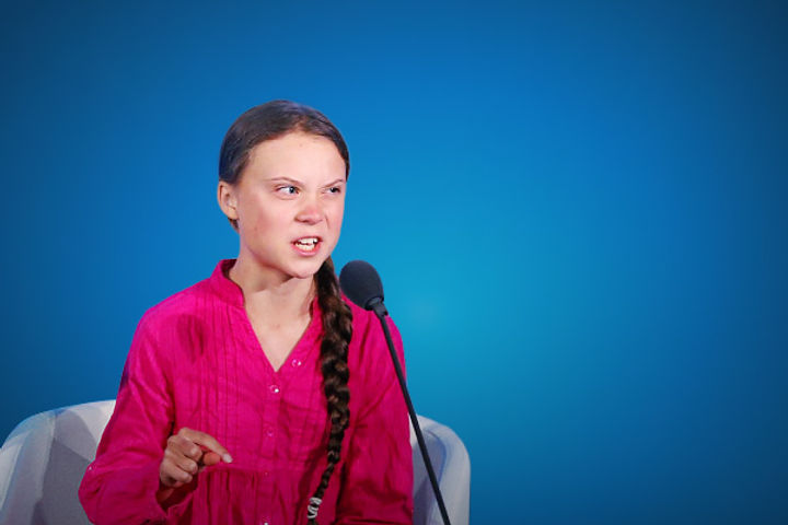 Greta Thunberg said that the next decade would define the planet future