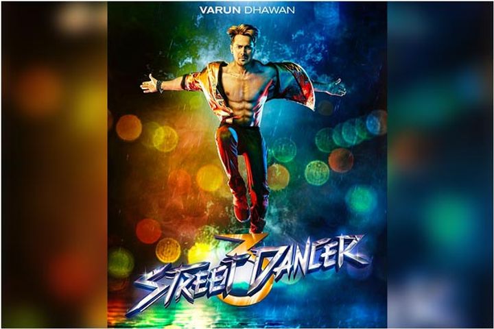 Varun Dhawan Street Dancer 3D poster out 