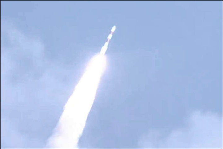 ISRO released a launch video of the PSLV-C48 launch vehicle