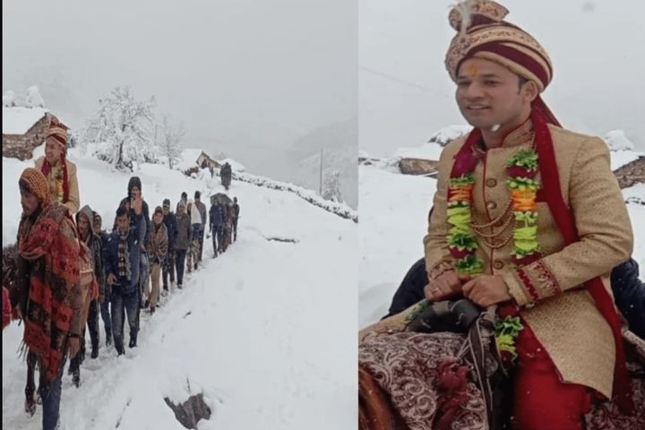 Snowfall started during marriage