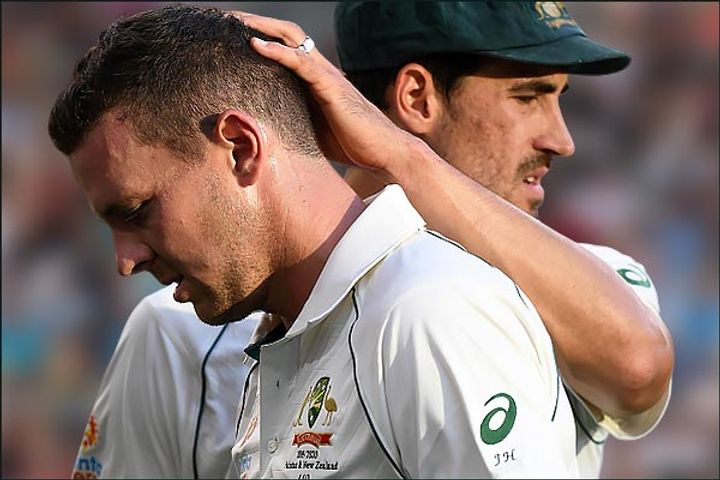 Injured Josh Hazlewood to miss Aus-NZ second Test