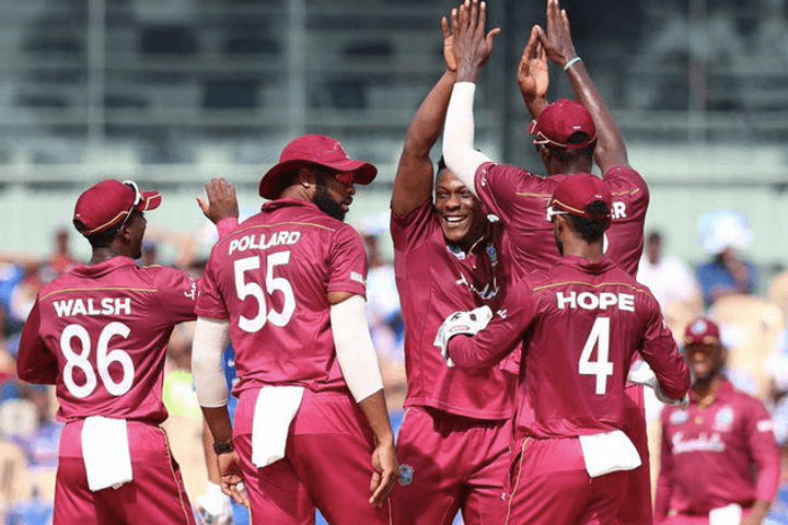 West Indies beat India by 8 wickets in 1st ODI