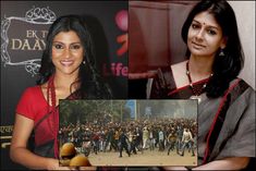 Actress Konkona Sen and Nandita Das support students