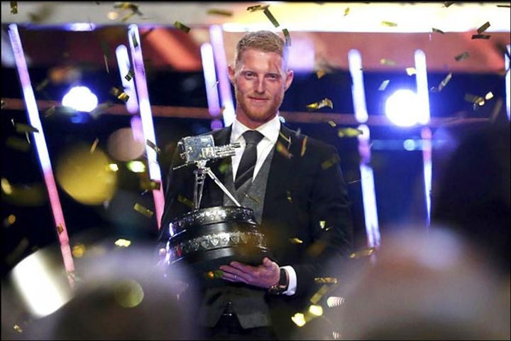 Ben Stokes receives BBC Sports Personality of the Year Award