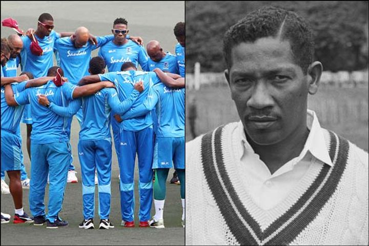 Windies players to wear black armbands in memory of Basil Butcher