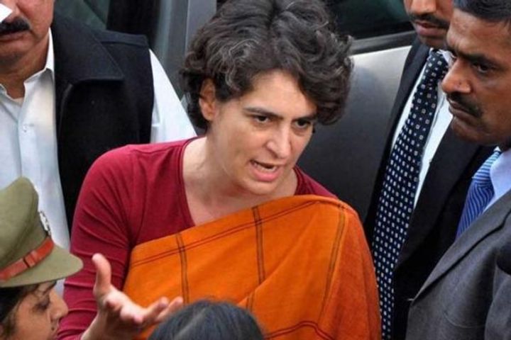 Many Congressmen arrested, Priyanka said Stopping voices