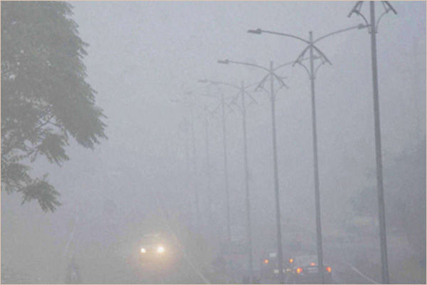 46 flights diverted from Delhi airport due to fog.