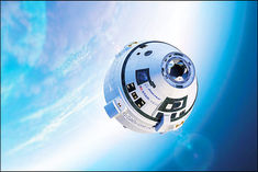 Boeing new unmanned spacecraft lands in New Mexico desert