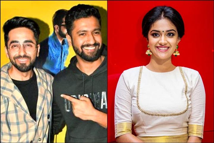 Best Actors is Ayushmann and Vicky Kaushal and best actress is Keerthy Suresh Best Actors is Ayushmann and Vicky Kaushal and best actress is Keerthy Suresh
