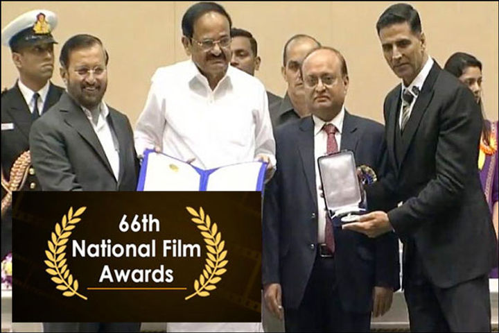 Vice President Venkaiah Naidu presents 66th National Film Awards