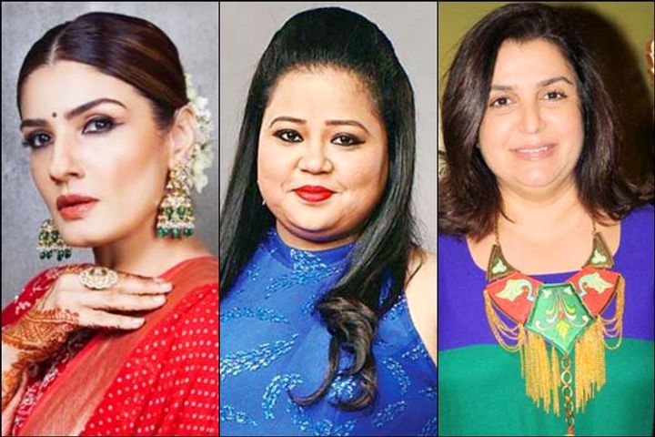 A case has been filed against Bollywood actress Raveena Tandon or Farah Khan and comedian Bharti Sin