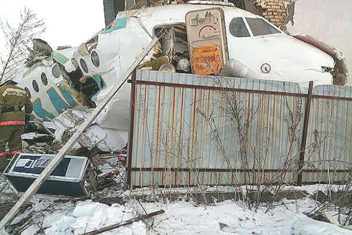 A Bek Air passenger plane crashed near Kazakhstan Almaty airport